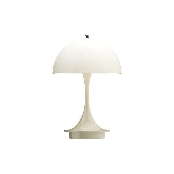 Panthella 160 Portable Table Lamp, opal beige