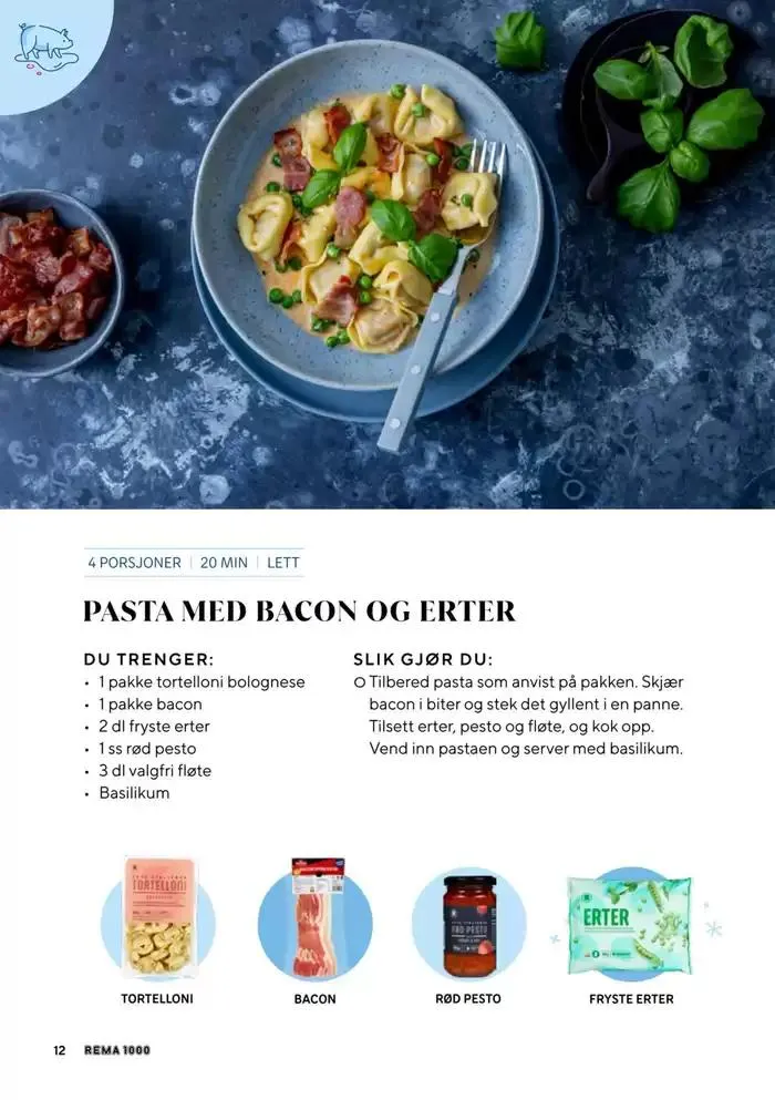 Topptilbud for alle kunder fra 2. mars til 30. mars 2025 - kundeavisside 12