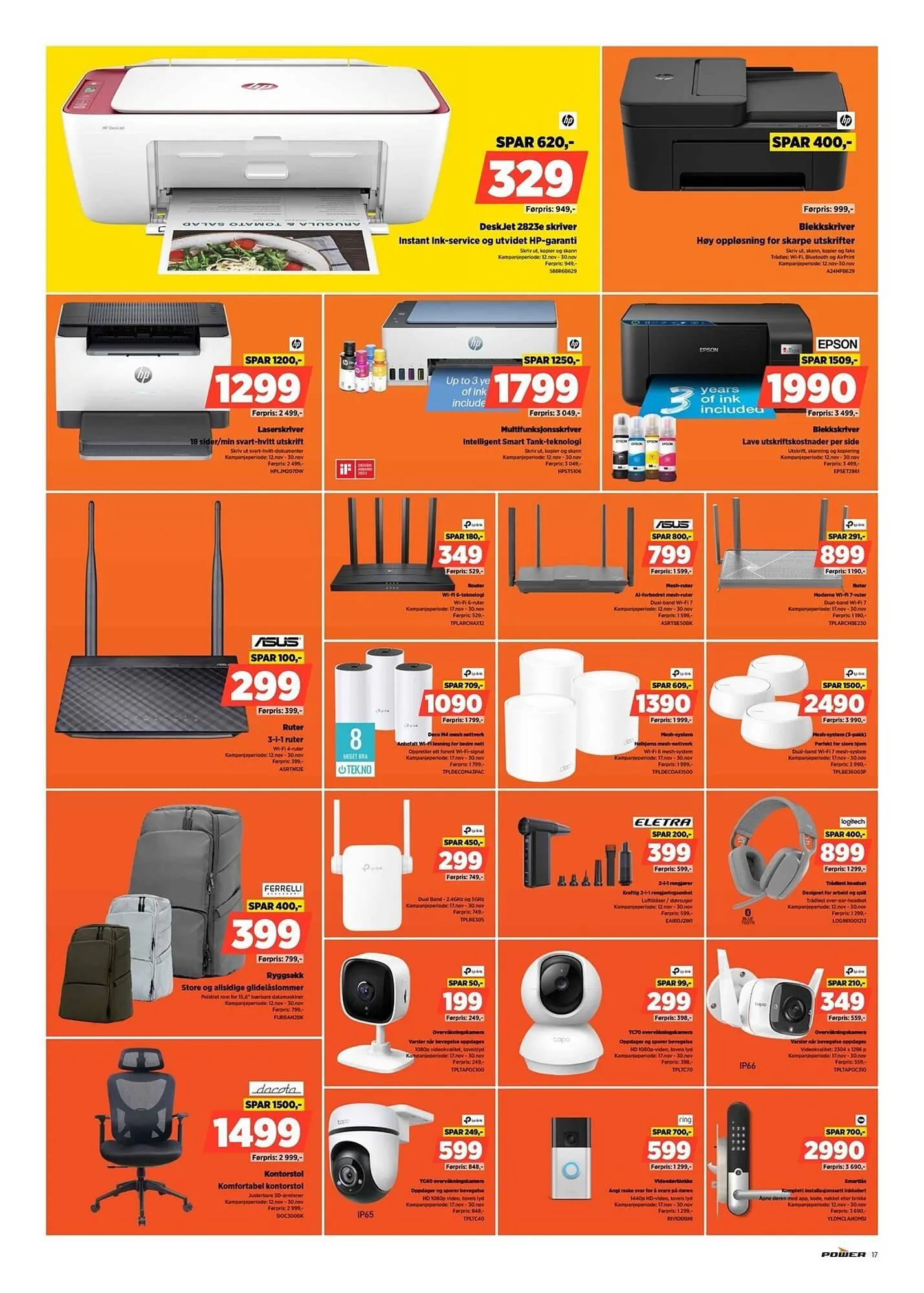 POWER kundeavis fra 17. november til 23. november 2025 - kundeavisside 17