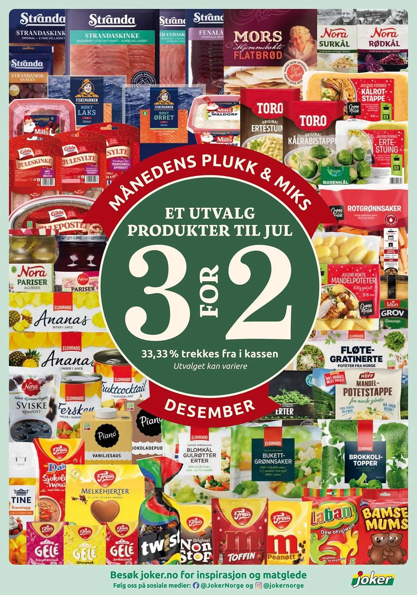 Joker kundeavis fra 9. desember til 14. desember 2025 - kundeavisside 14