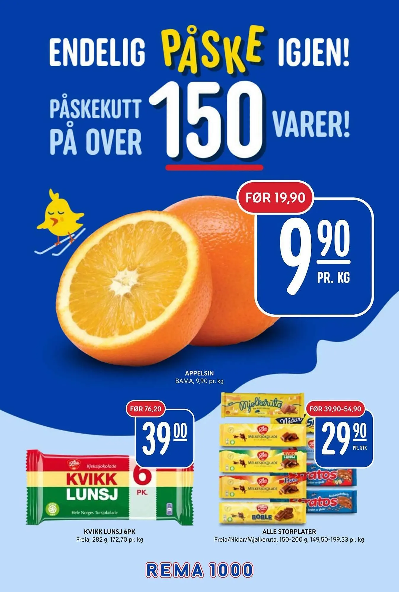 Rema 1000 kundeavis fra 30. mars til 5. april 2026 - kundeavisside 1