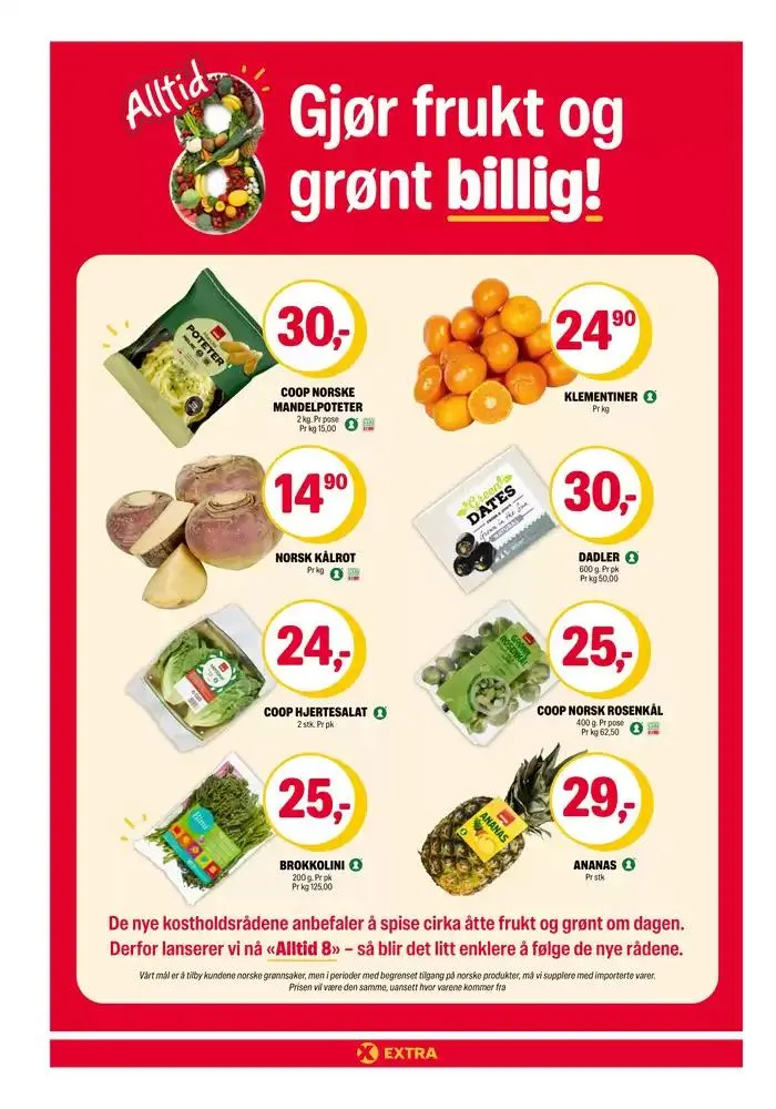 Aktuelle spesialkampanjer fra 25. november til 1. desember 2024 - kundeavisside 4