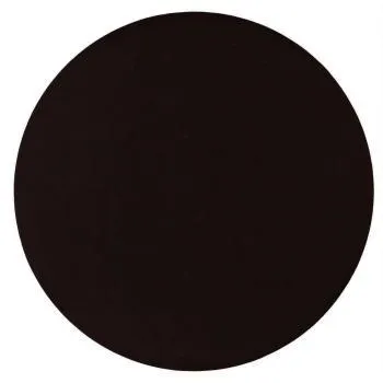 Dekkebrikke Josefine rund sort dia 40 cm