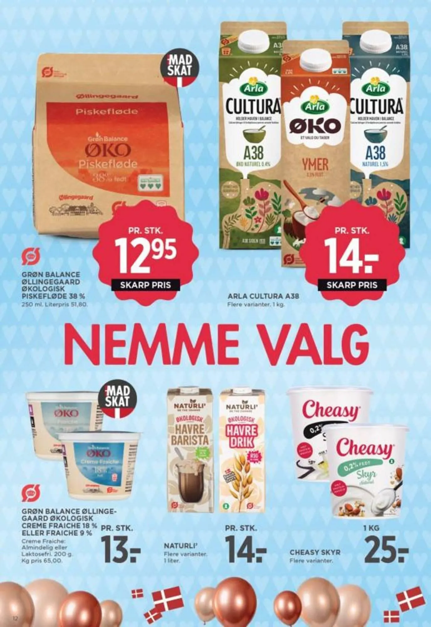 Meny kundeavis fra 8. mai til 13. mai 2026 - kundeavisside 12