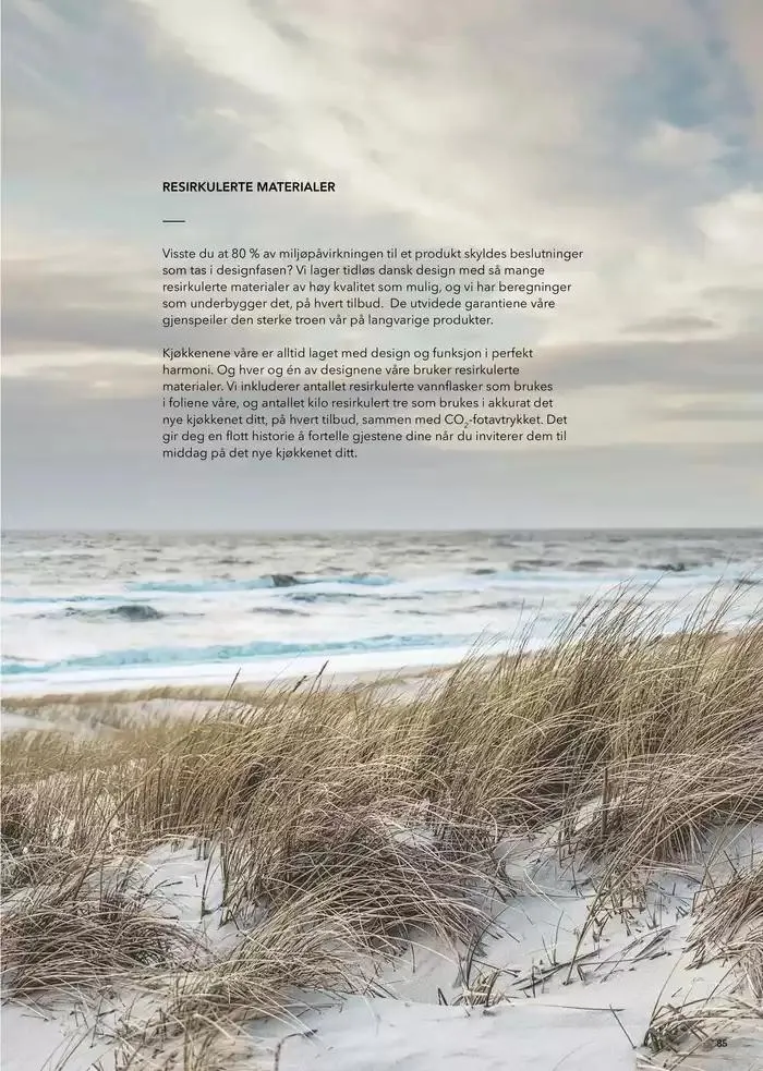 kvik kjøkken Lookbook. fra 5. mars til 19. mars 2025 - kundeavisside 85