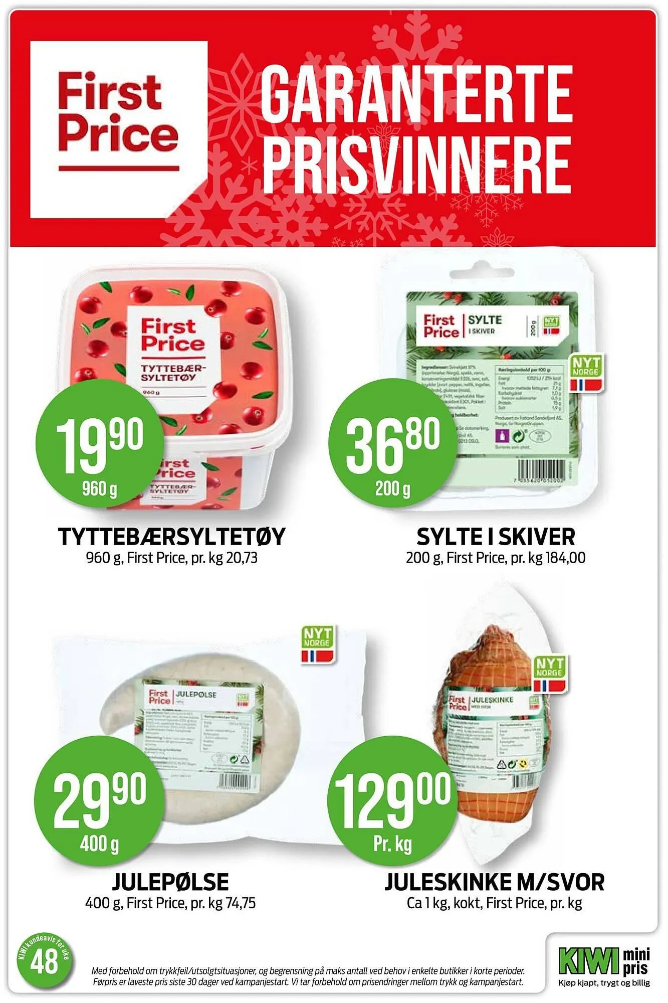 Kiwi kundeavis fra 24. november til 30. november 2025 - kundeavisside 11