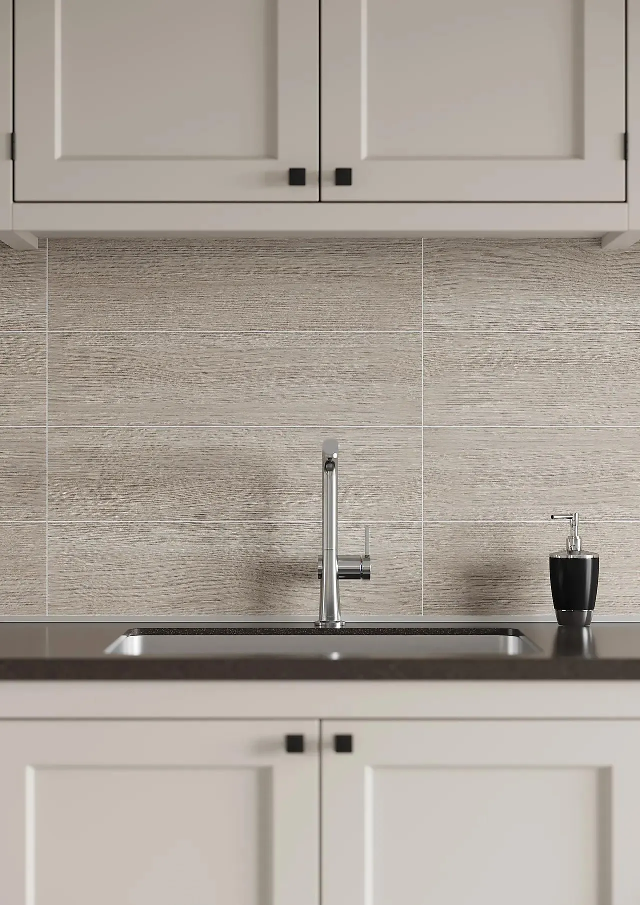 Kjøkkenpl 0194km6015 grey oak flis 60x15cm 10x620x580