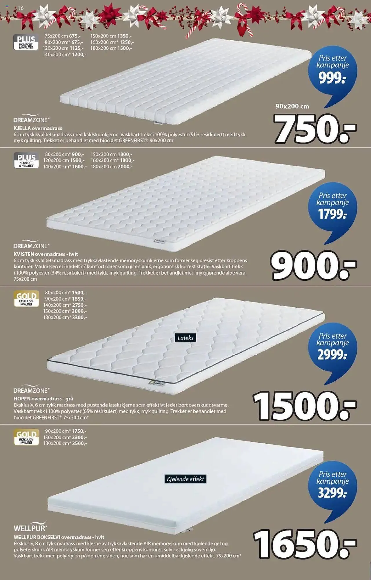 JYSK kundeavis fra 20. oktober til 1. november 2025 - kundeavisside 16