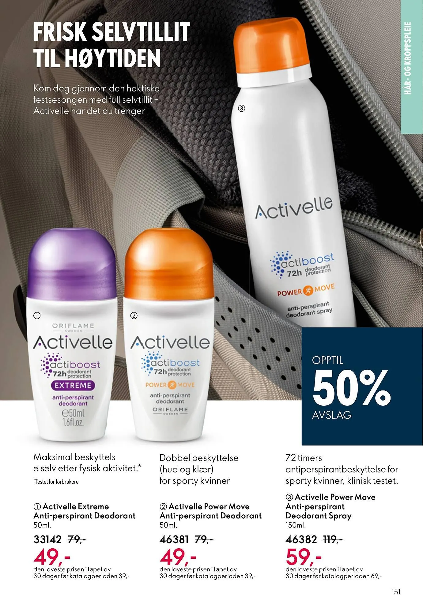 Oriflame katalog fra 10. desember til 30. desember 2025 - kundeavisside 151