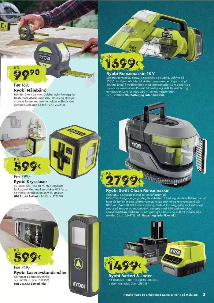 Mekk Kundeavis fra 3. mars til 5. april 2025 - kundeavisside 3