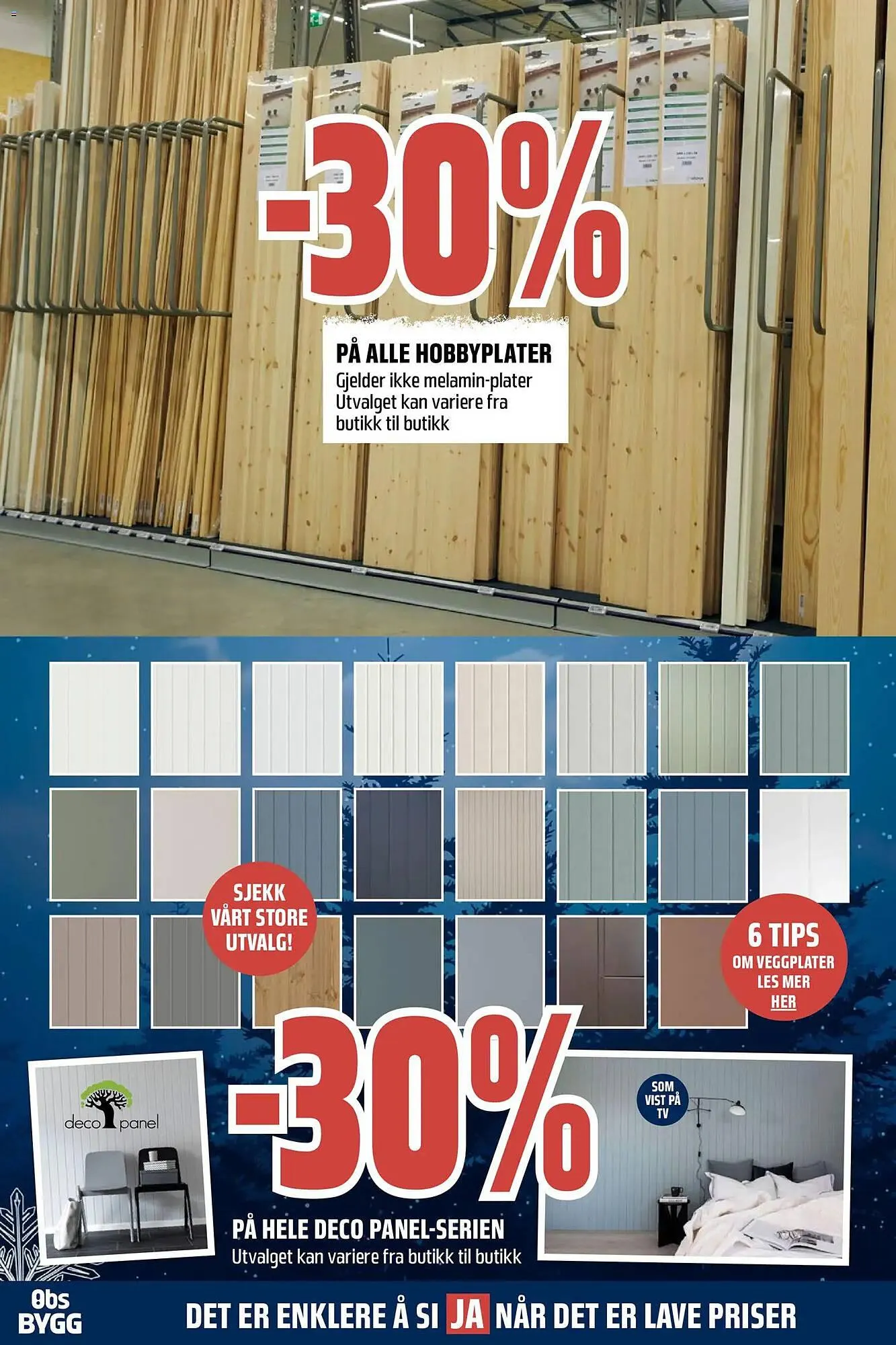Obs Bygg kundeavis fra 1. desember til 27. desember 2025 - kundeavisside 9