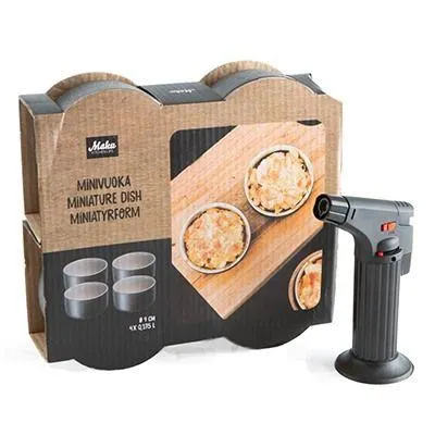 Gavesett Ildfaste former med brenner sort