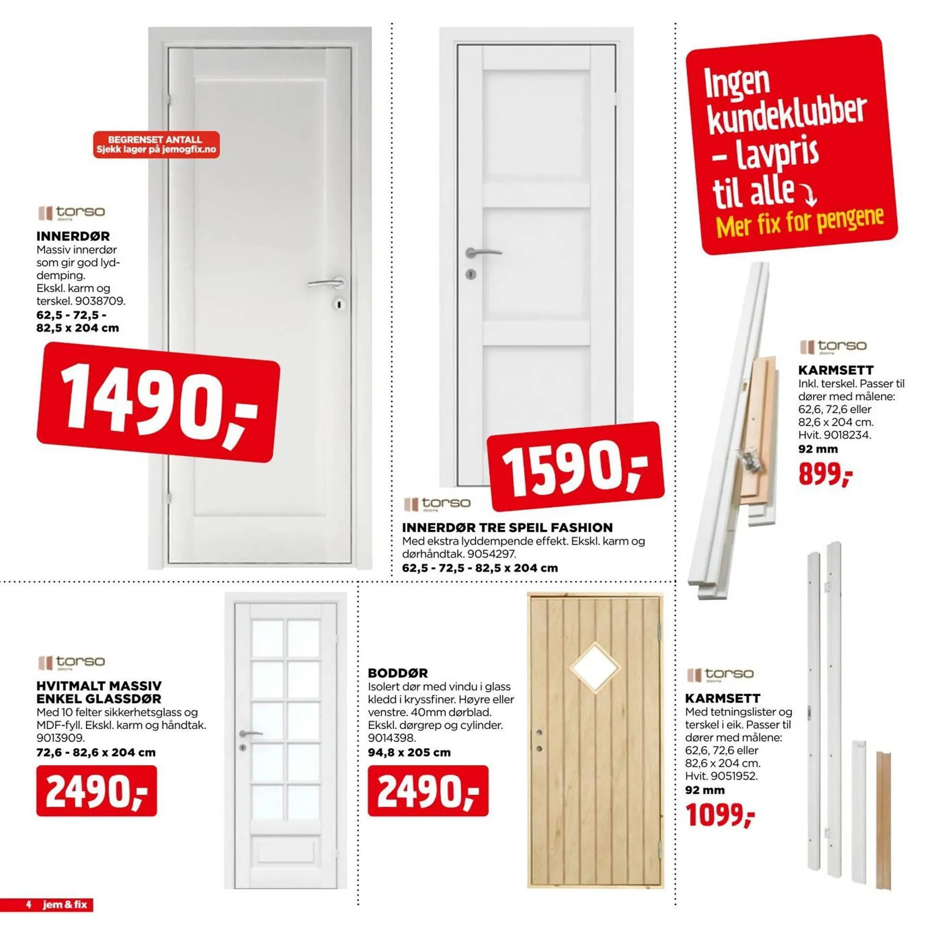 Jem & fix kundeavis fra 22. februar til 8. mars 2026 - kundeavisside 4