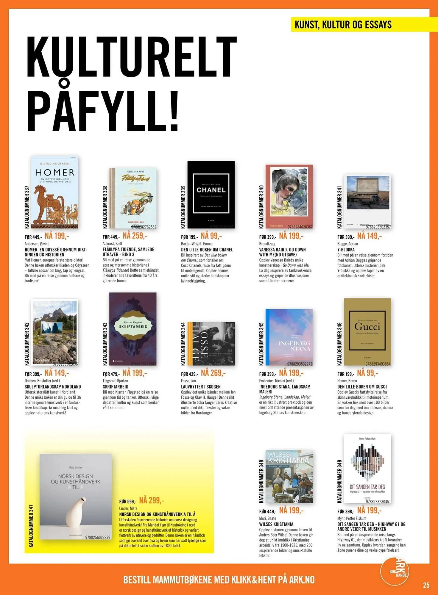Ark Bokhandel kundeavis fra 16. februar til 9. mars 2026 - kundeavisside 25