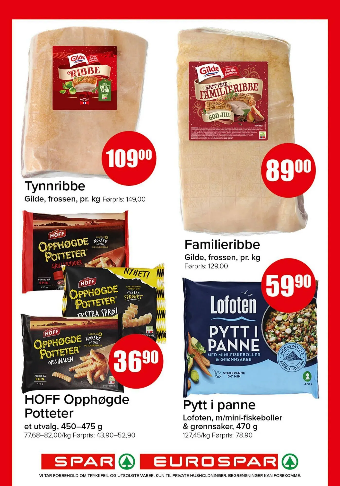 Spar kundeavis fra 30. november til 4. desember 2025 - kundeavisside 5