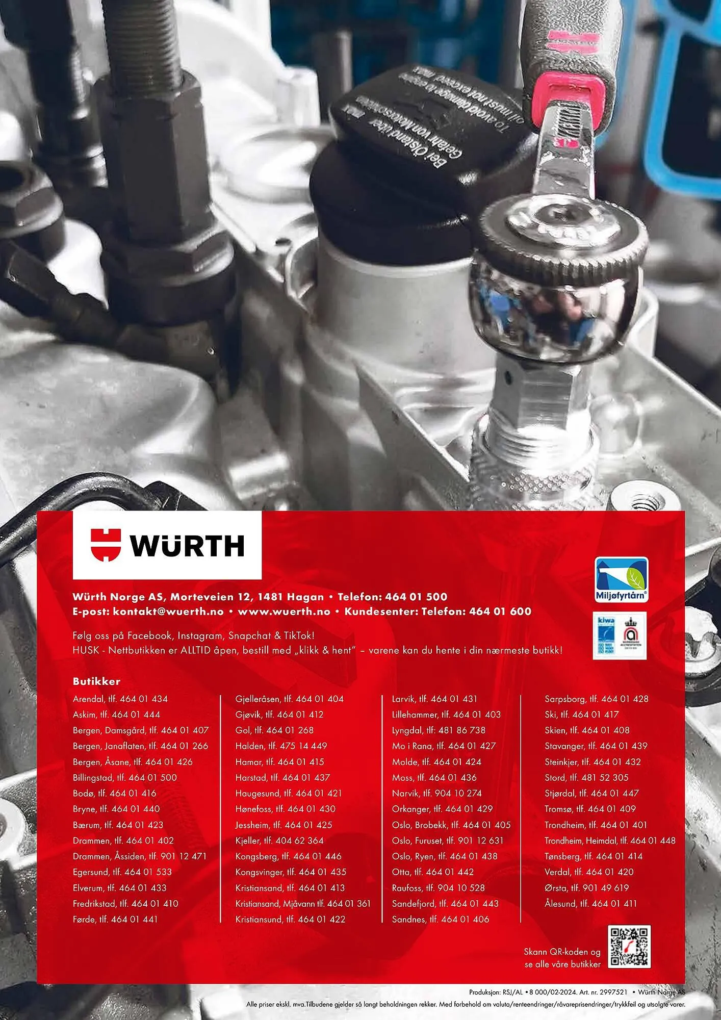 Würth Kundeavis fra 5. februar til 2. juni 2024 - kundeavisside 76