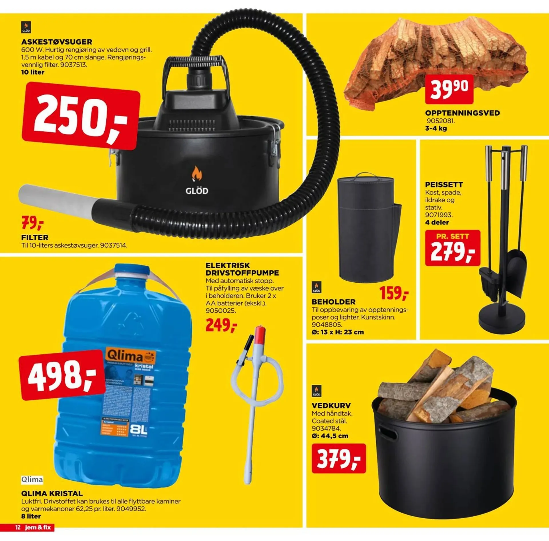 jem & fix Kundeavis fra 31. desember til 11. januar 2025 - kundeavisside 12