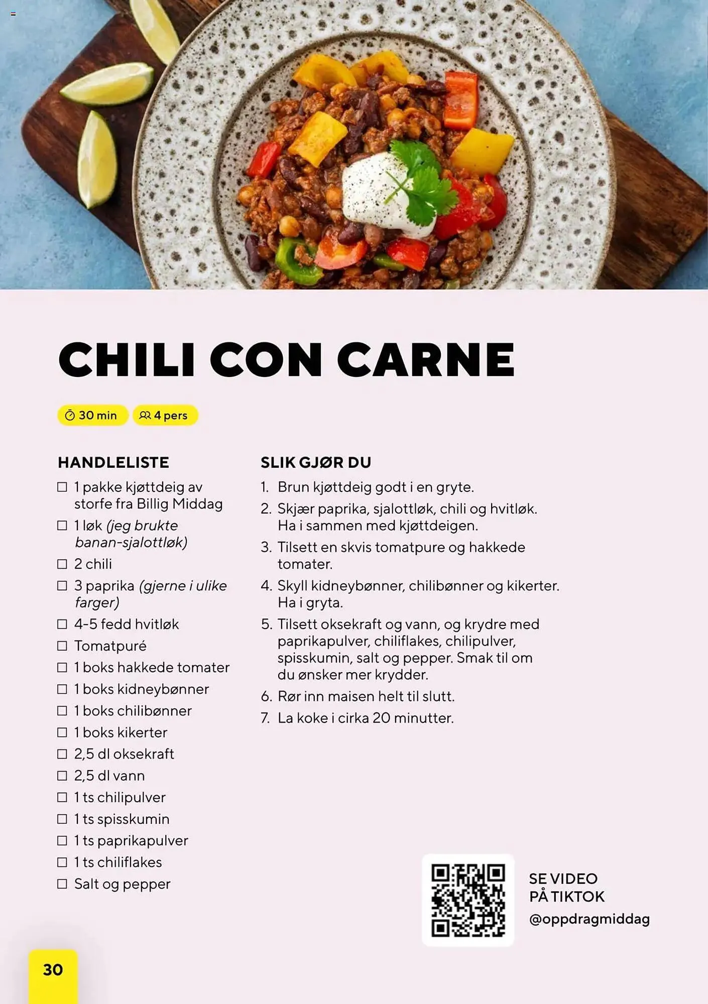 Bunnpris kundeavis fra 21. oktober til 18. desember 2025 - kundeavisside 30