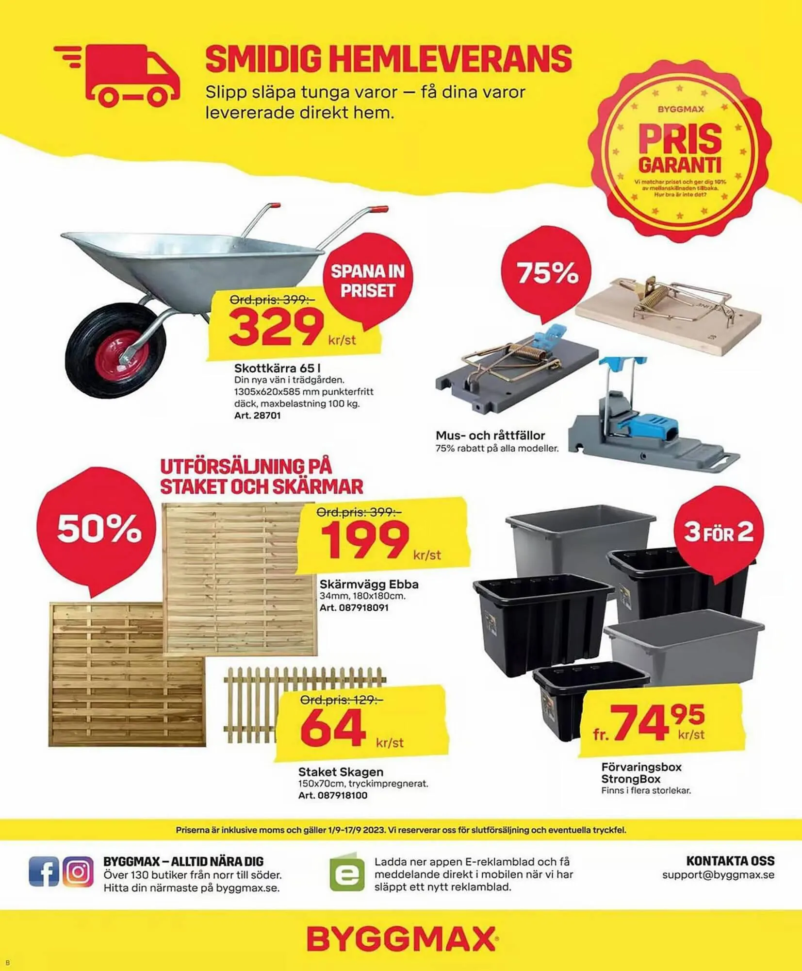Byggmax Kundeavis fra 11. september til 17. september 2023 - kundeavisside 8