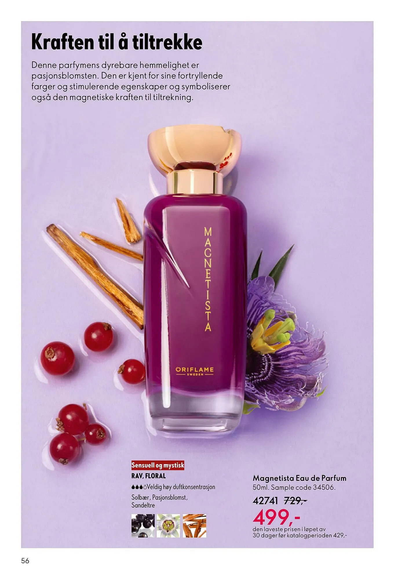 Oriflame katalog fra 29. oktober til 18. november 2025 - kundeavisside 56