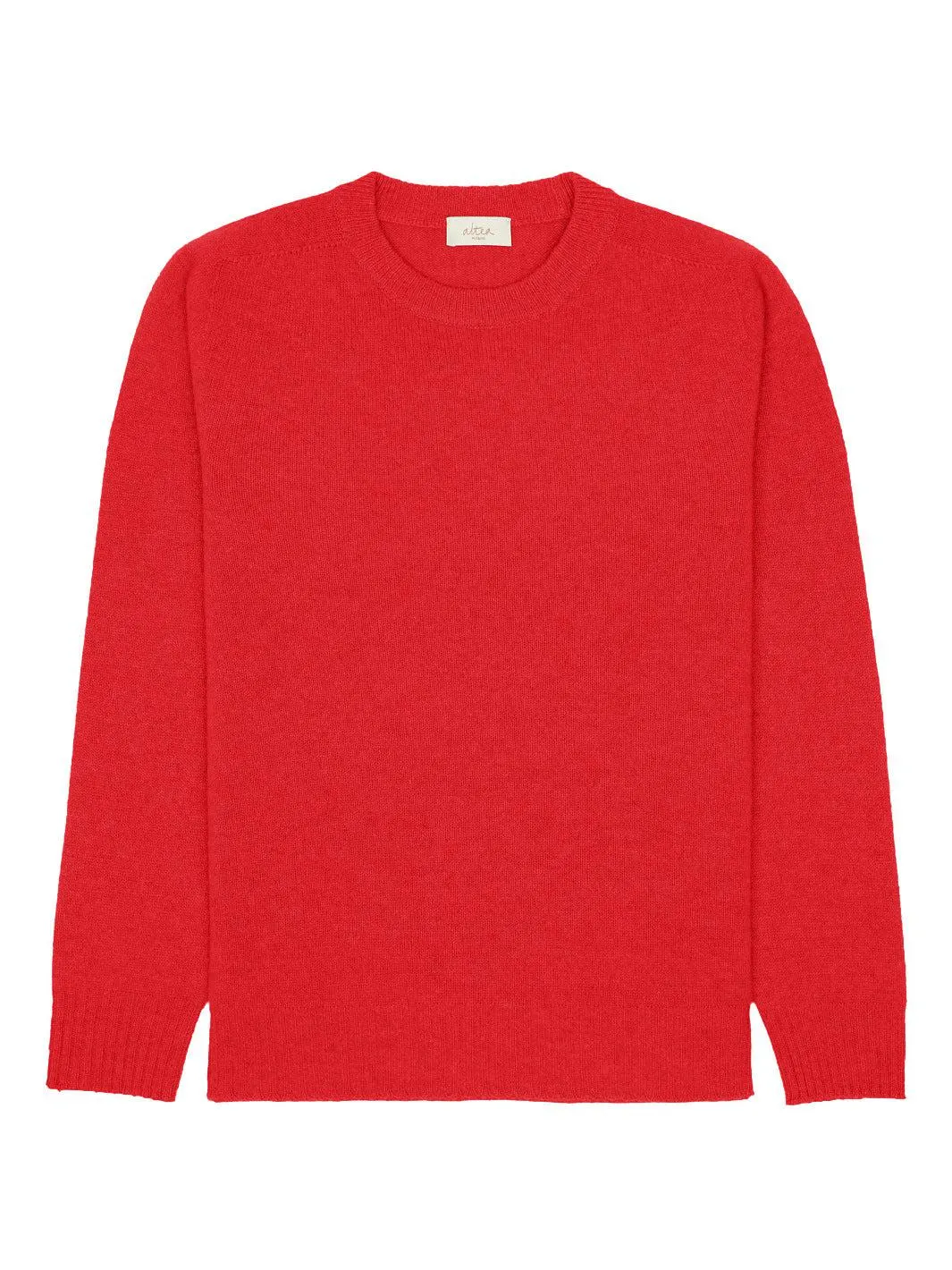 MAGLIA GIROCOLLO GENSER Rød