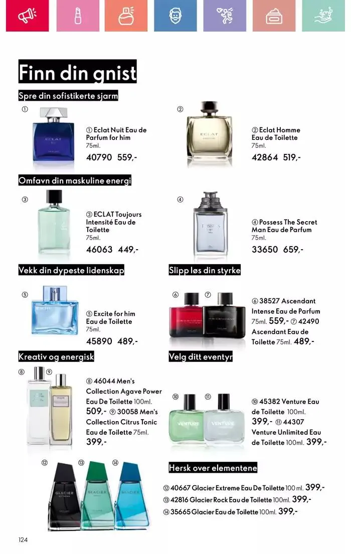 ORIFLAME Kundeavis fra 28. januar til 11. februar 2025 - kundeavisside 124