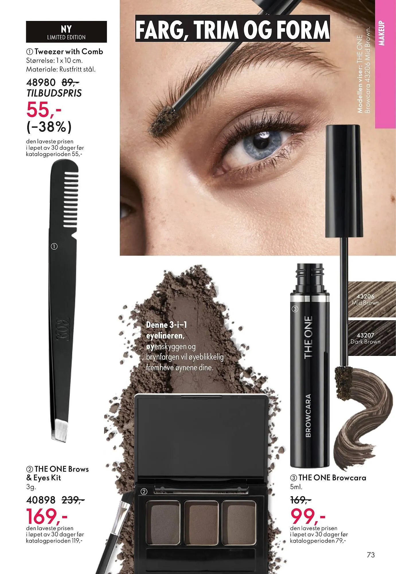 Oriflame katalog fra 2. desember til 9. desember 2025 - kundeavisside 73