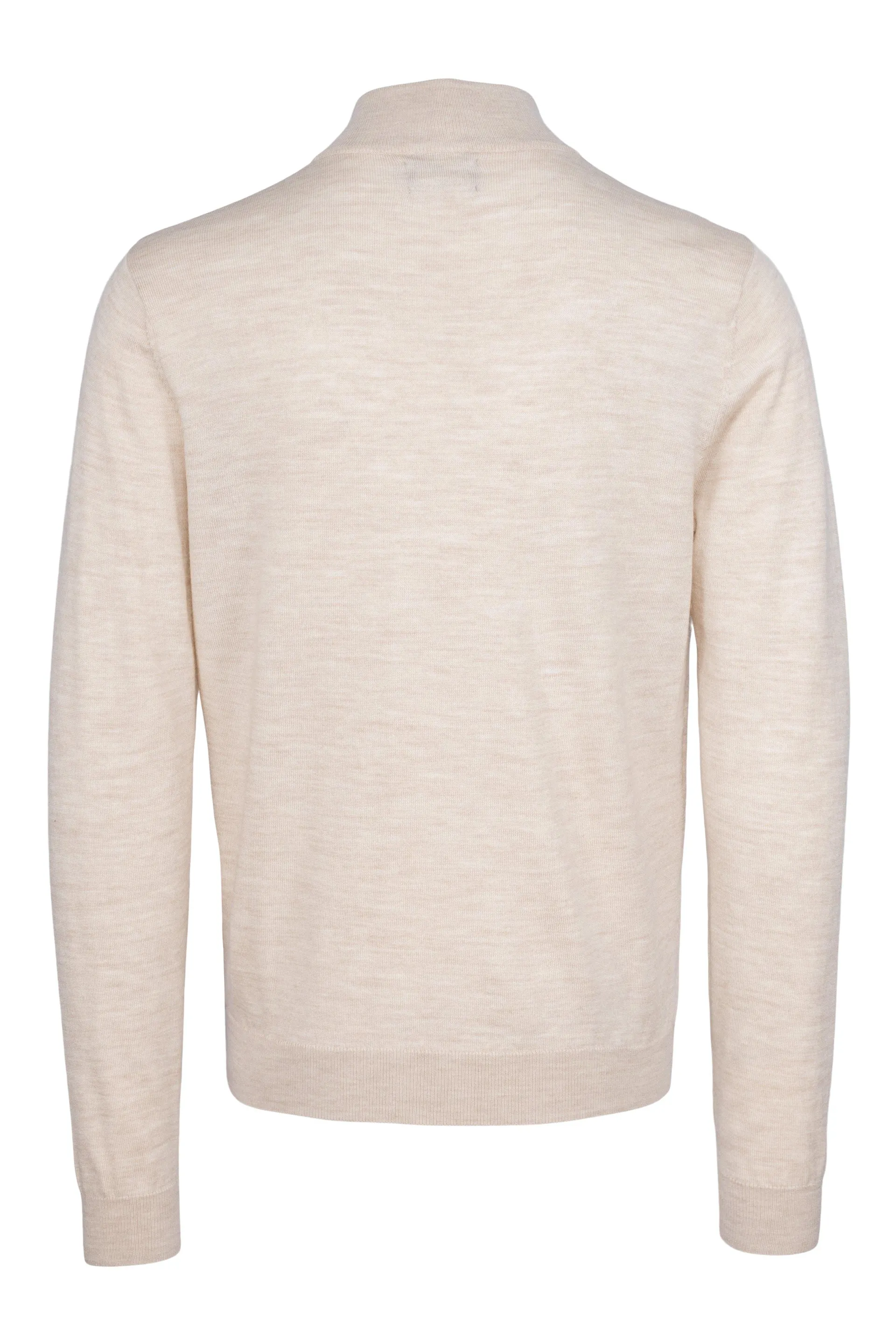 Garda Zip Neck Whitecap Gray