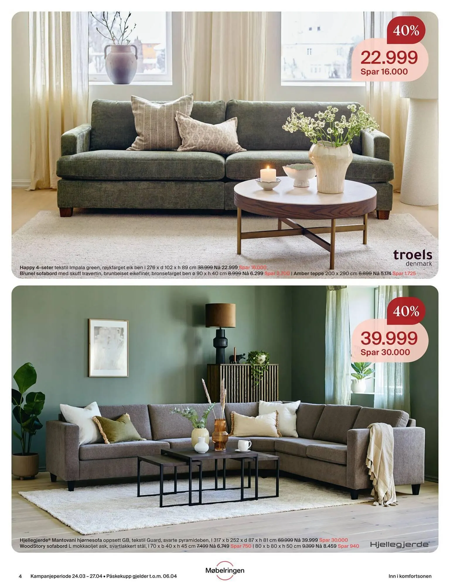 Møbelringen kundeavis fra 24. mars til 28. april 2026 - kundeavisside 4