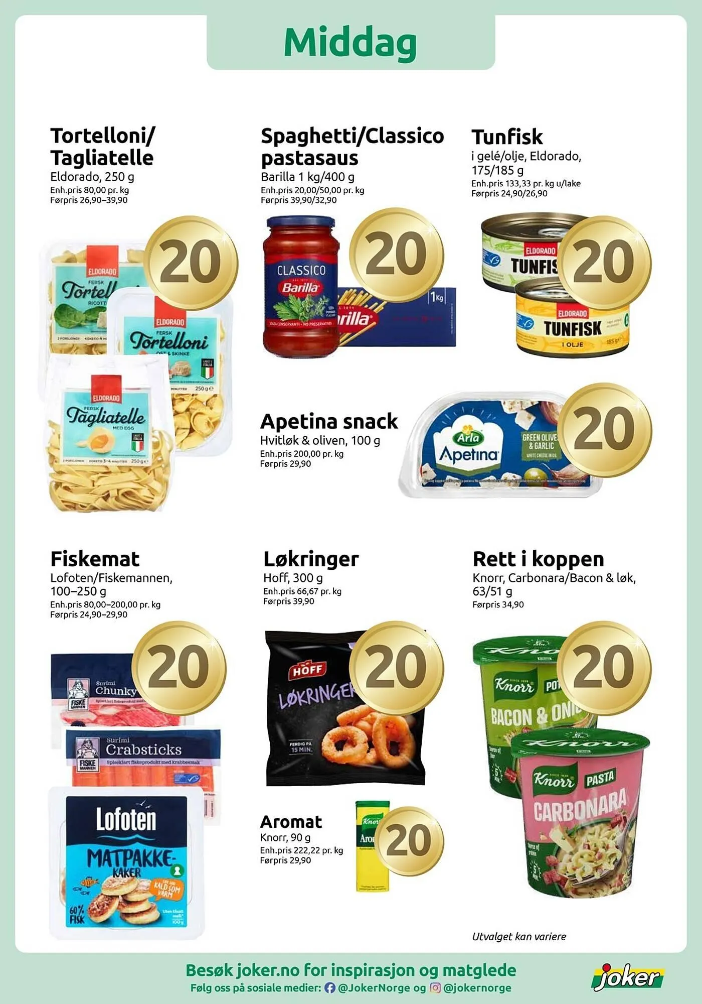 Joker kundeavis fra 14. april til 18. april 2026 - kundeavisside 8