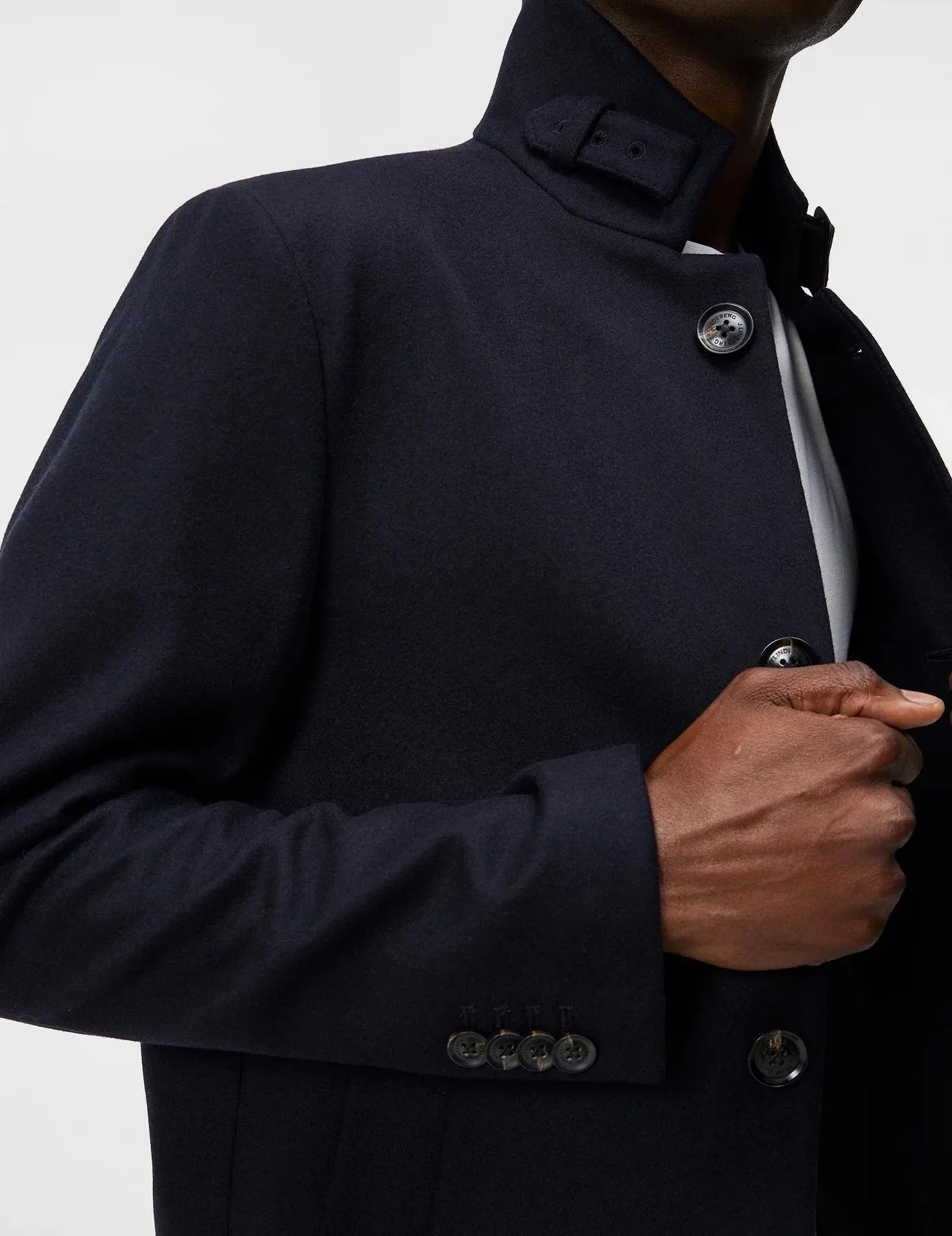 Holger Melton Coat JL Navy