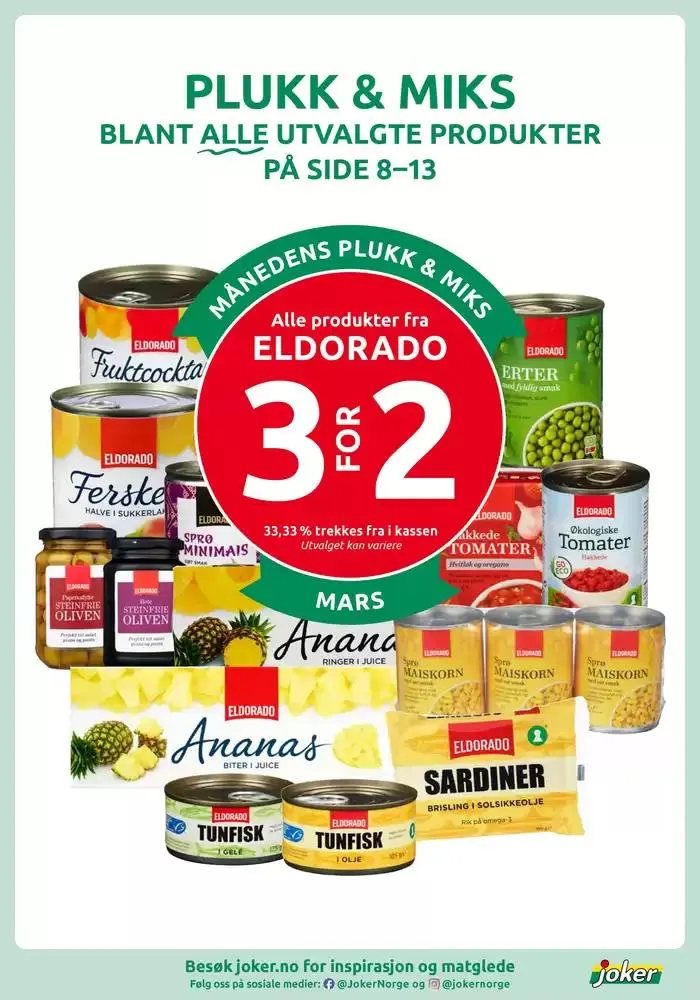 Joker Kundeavis fra 2. mars til 31. mars 2025 - kundeavisside 10
