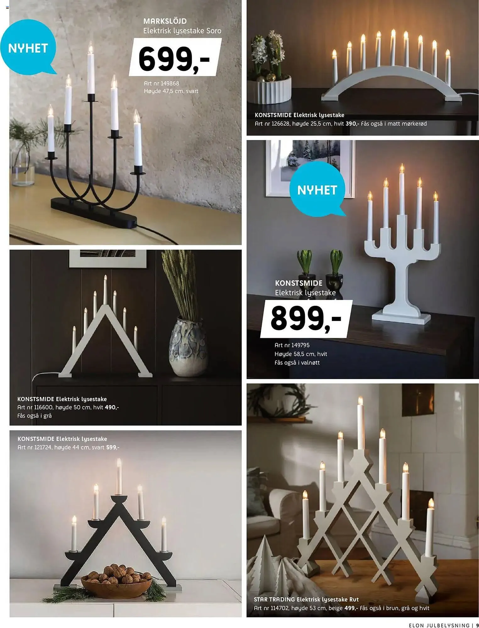 ELON kundeavis fra 3. november til 7. desember 2025 - kundeavisside 9