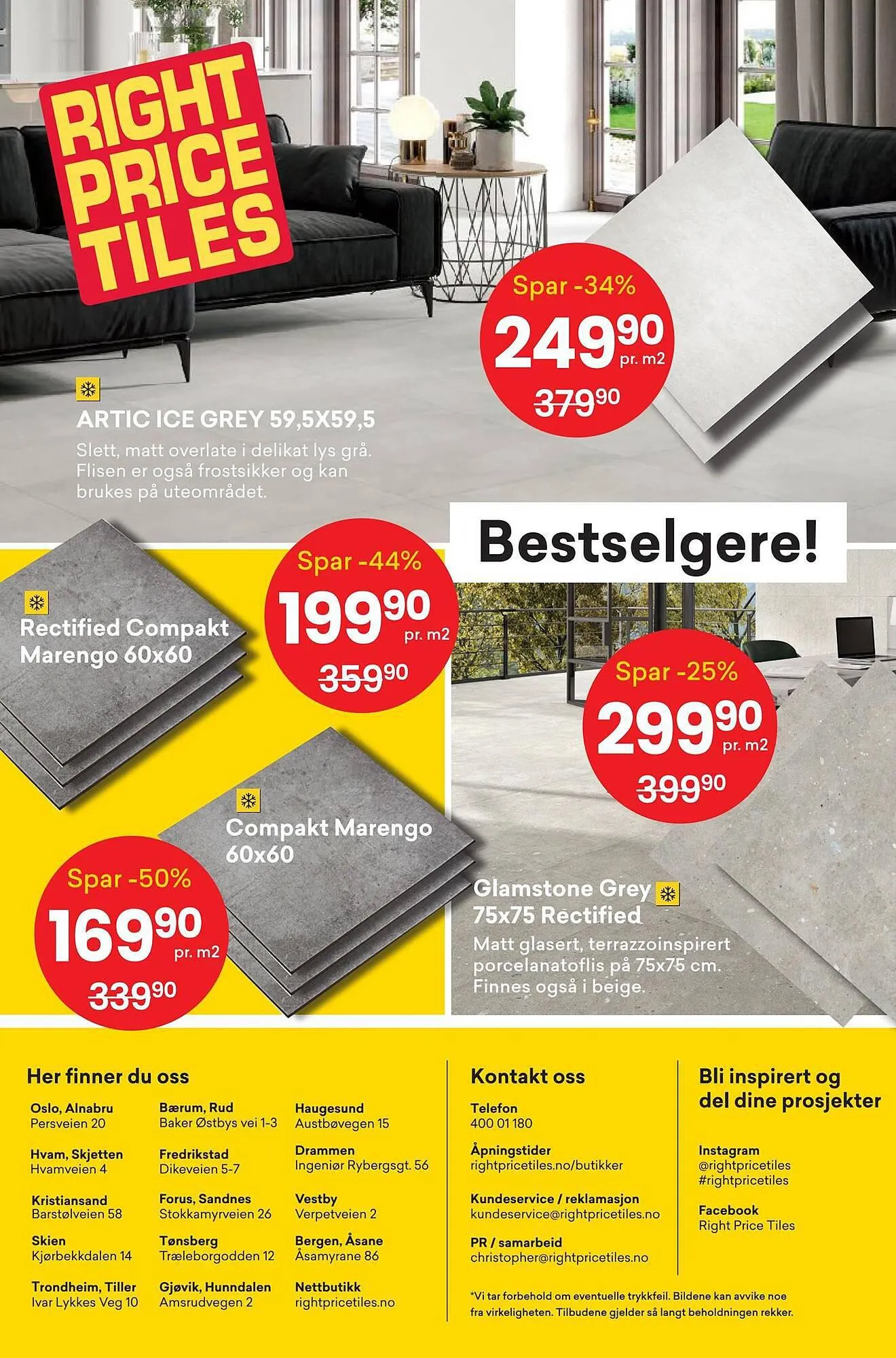 Right Price Tiles Kundeavis fra 20. september til 29. oktober 2023 - kundeavisside 24