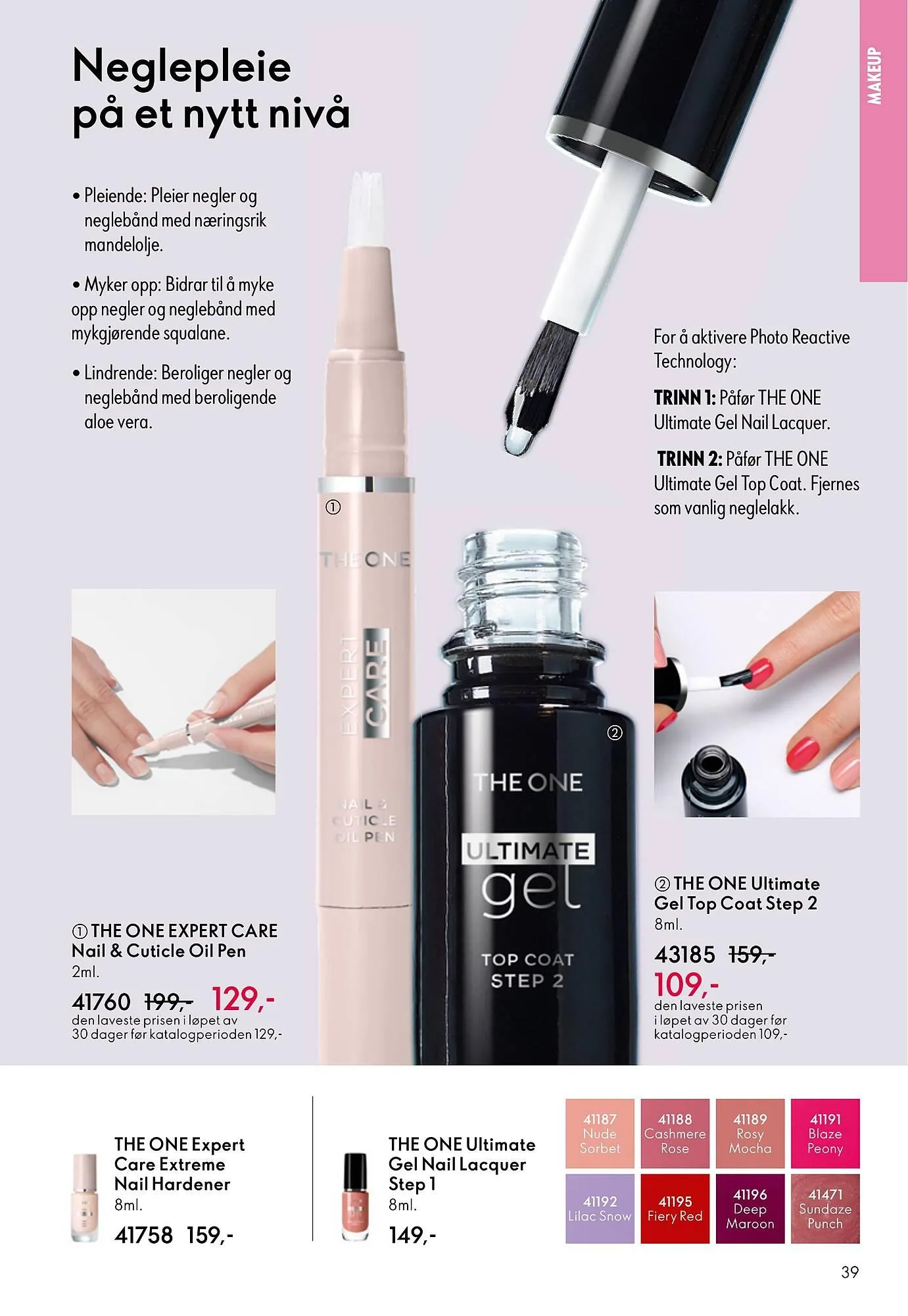 Oriflame katalog fra 29. oktober til 18. november 2025 - kundeavisside 39