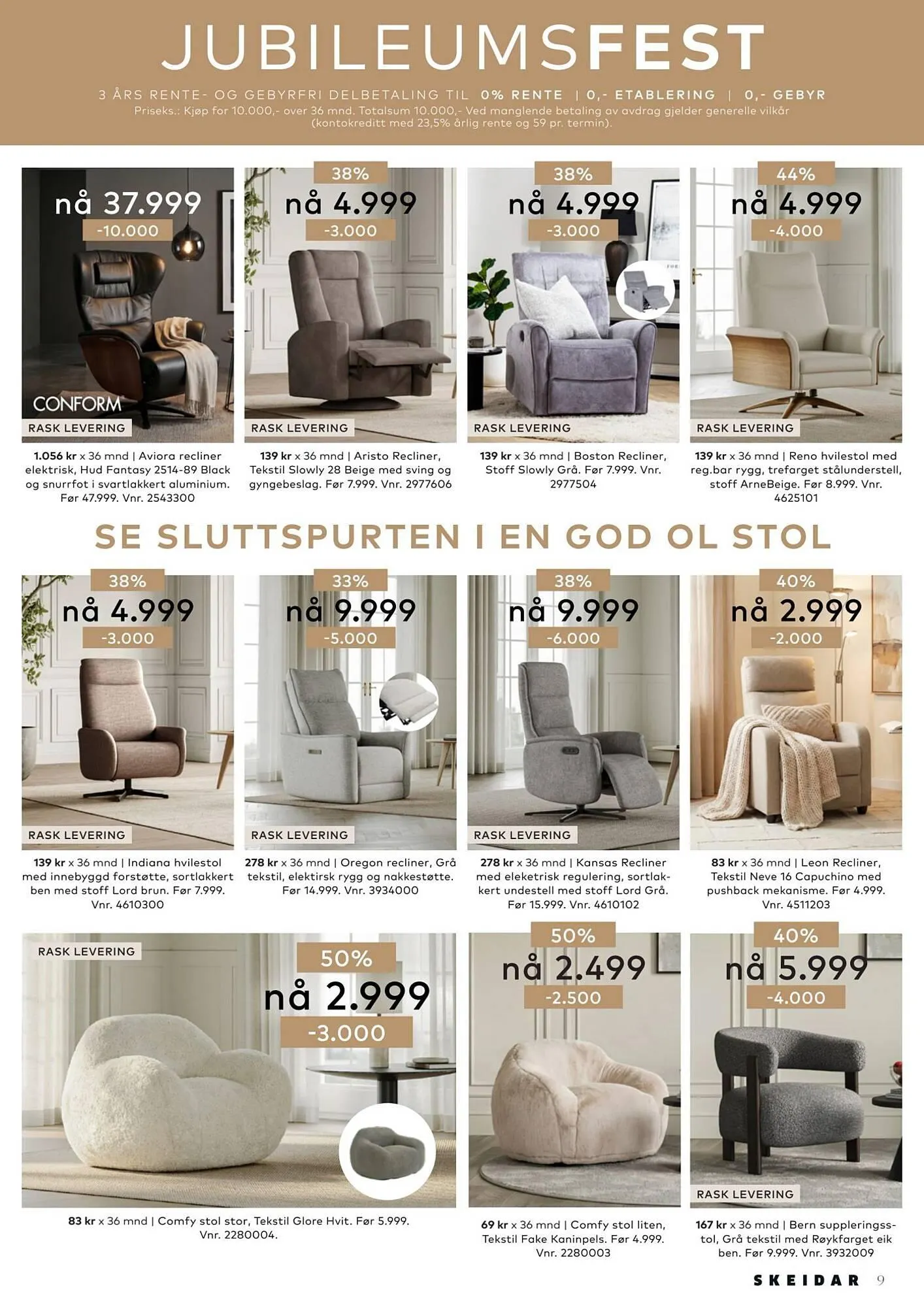 Skeidar kundeavis fra 12. februar til 16. mars 2026 - kundeavisside 9