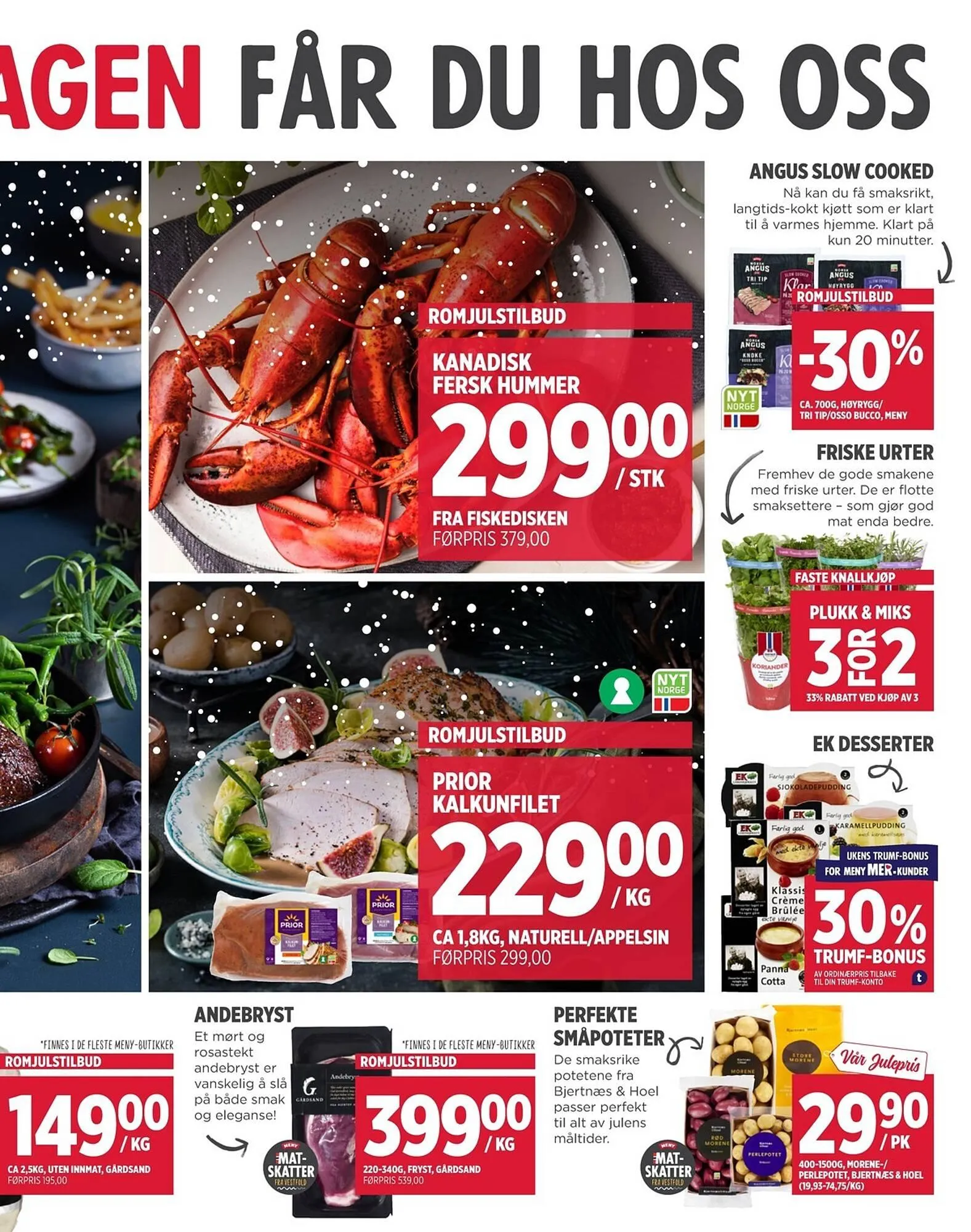 Meny kundeavis fra 25. desember til 31. desember 2025 - kundeavisside 5