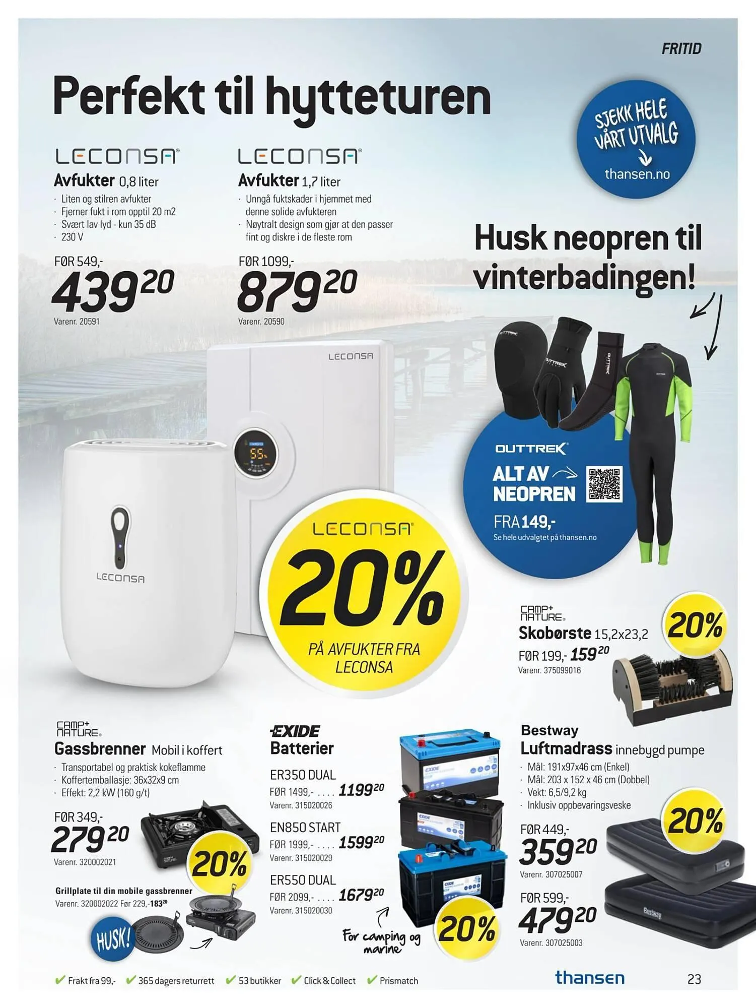 Thansen kundeavis fra 1. mars til 31. mars 2026 - kundeavisside 23