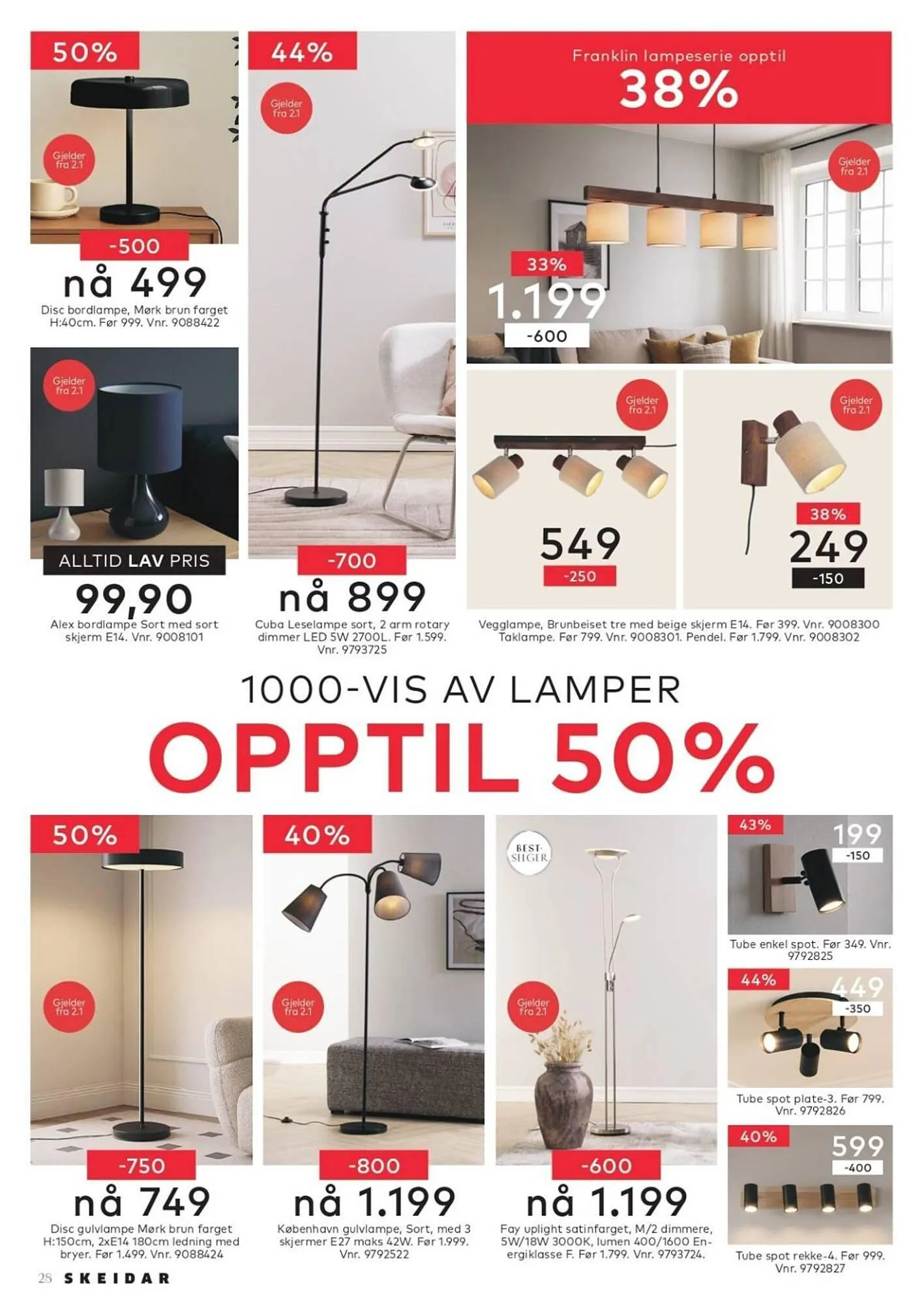 Skeidar kundeavis fra 4. januar til 10. januar 2026 - kundeavisside 4
