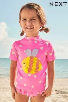 Pink Bee 2 Piece Sunsafe Swimset (3mths-7yrs)