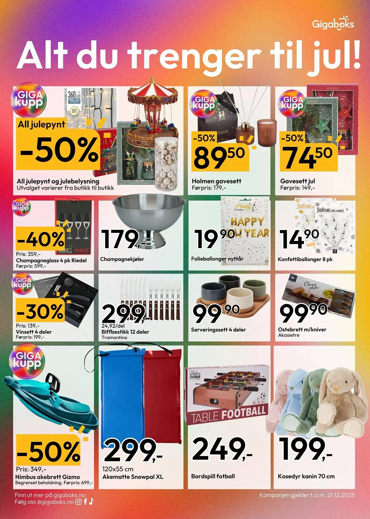Gigaboks kundeavis fra 15. desember til 22. desember 2025 - kundeavisside 5