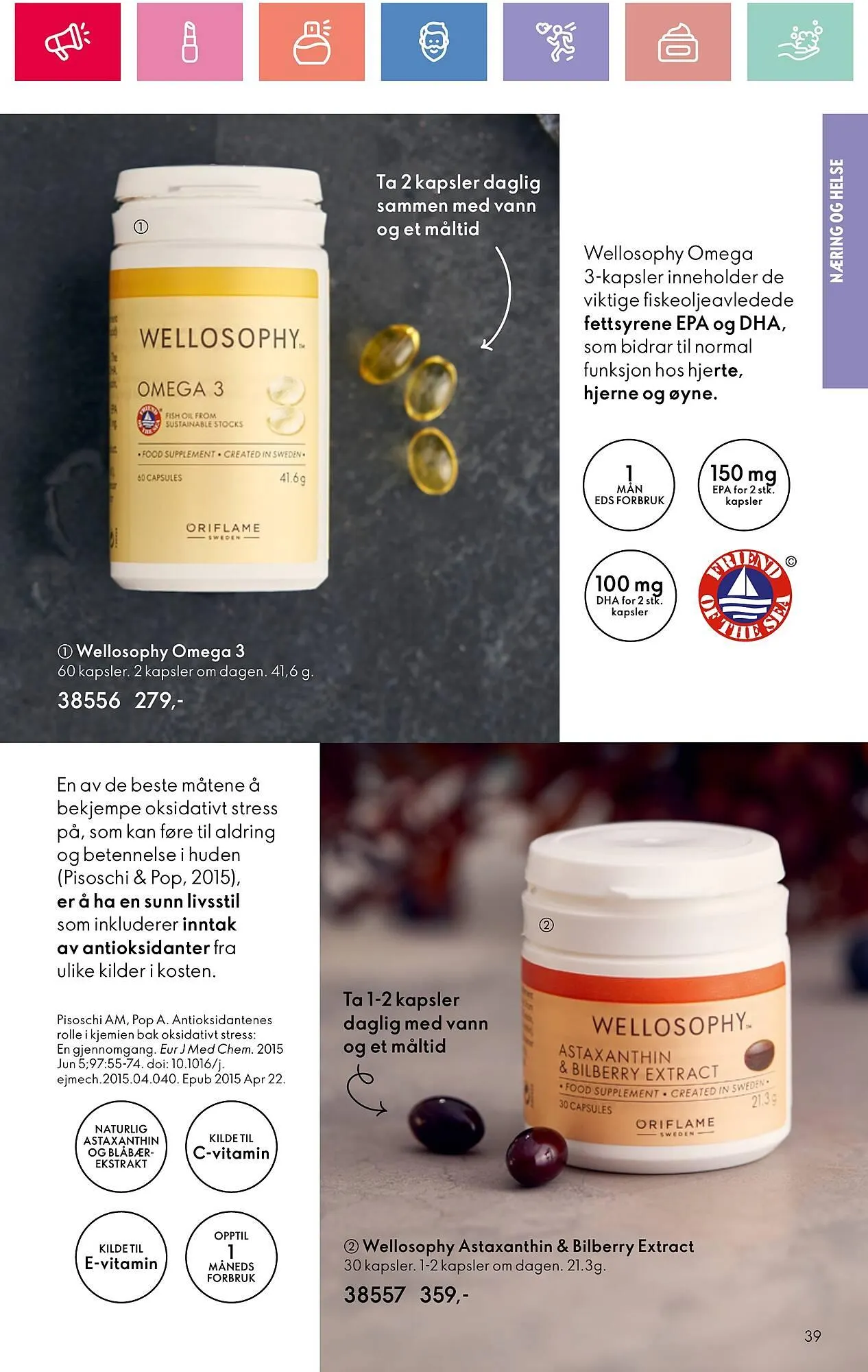 Oriflame Kundeavis fra 5. januar til 25. januar 2025 - kundeavisside 39