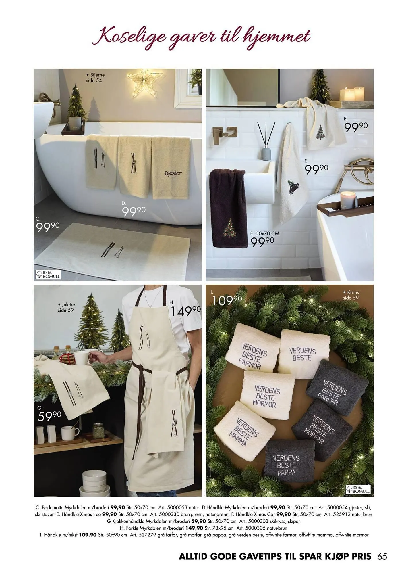 Sparkjøp kundeavis fra 20. oktober til 24. desember 2025 - kundeavisside 65