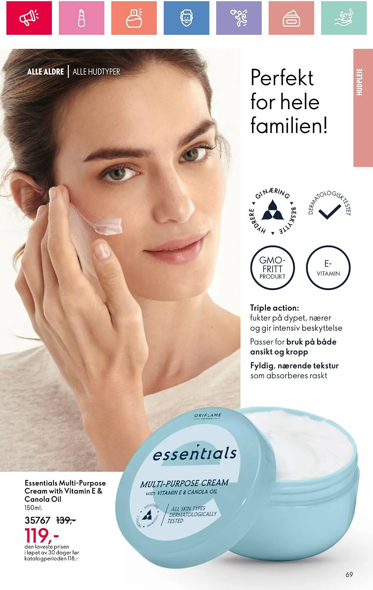 Oriflame Kundeavis fra 5. januar til 25. januar 2025 - kundeavisside 69