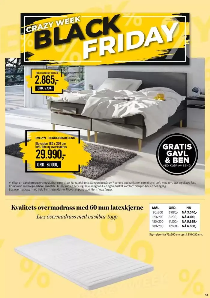 Black Friday fra 21. november til 3. desember 2024 - kundeavisside 13