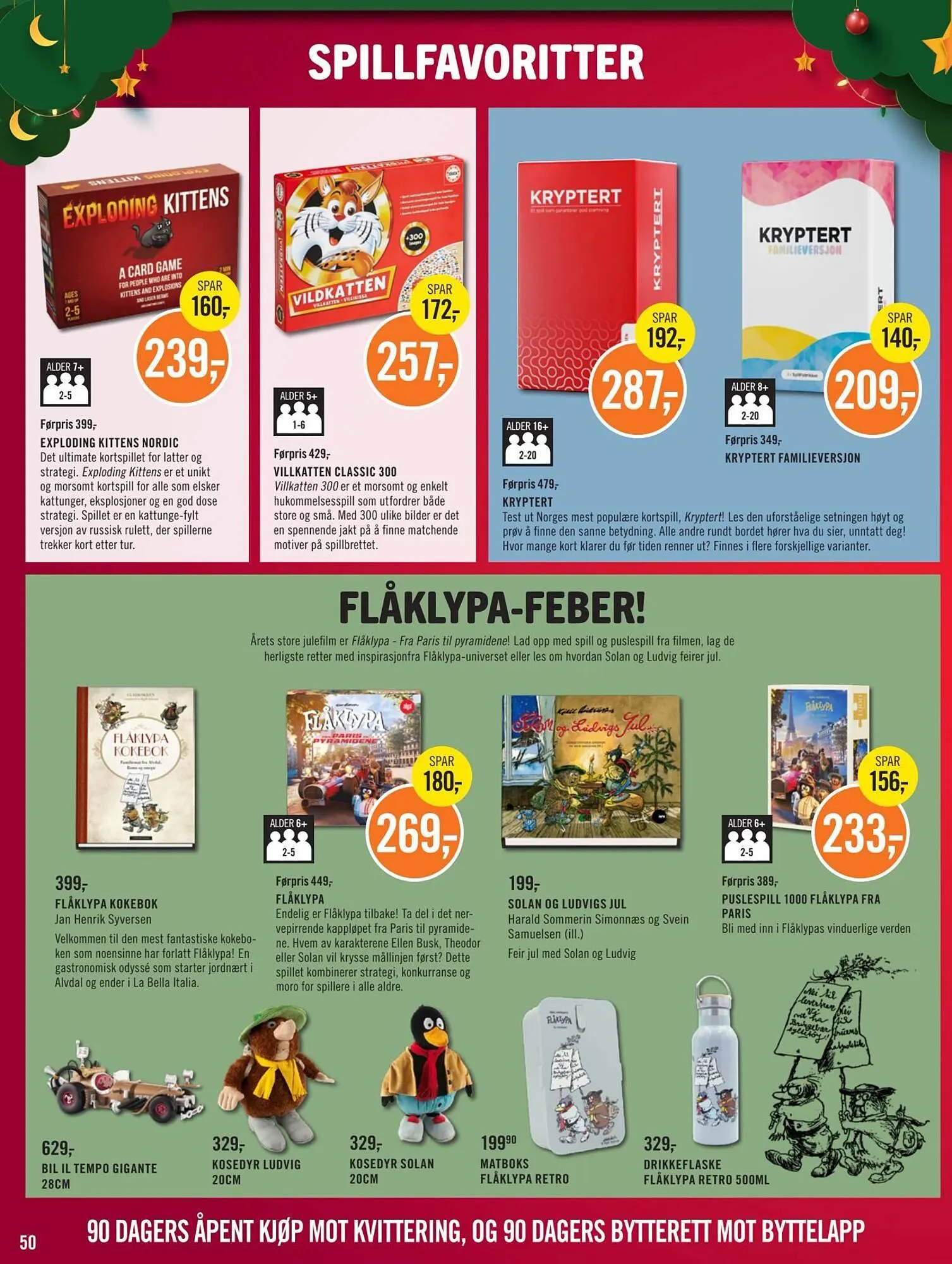 Ark Bokhandel kundeavis fra 1. desember til 25. desember 2025 - kundeavisside 50