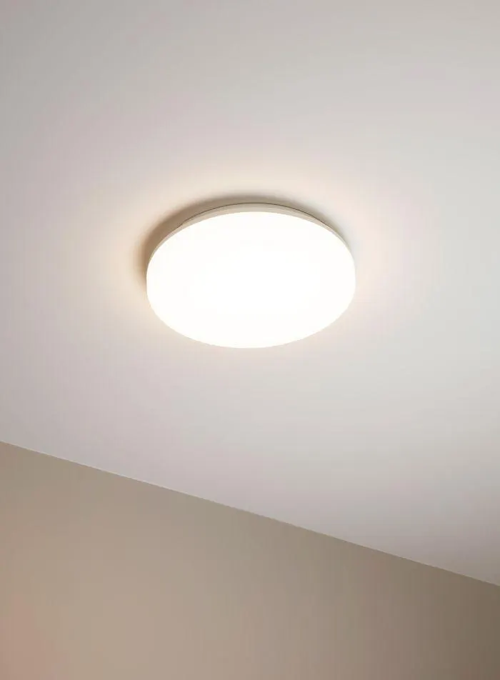 Taro taklampe Ø33 IP54 - hvit