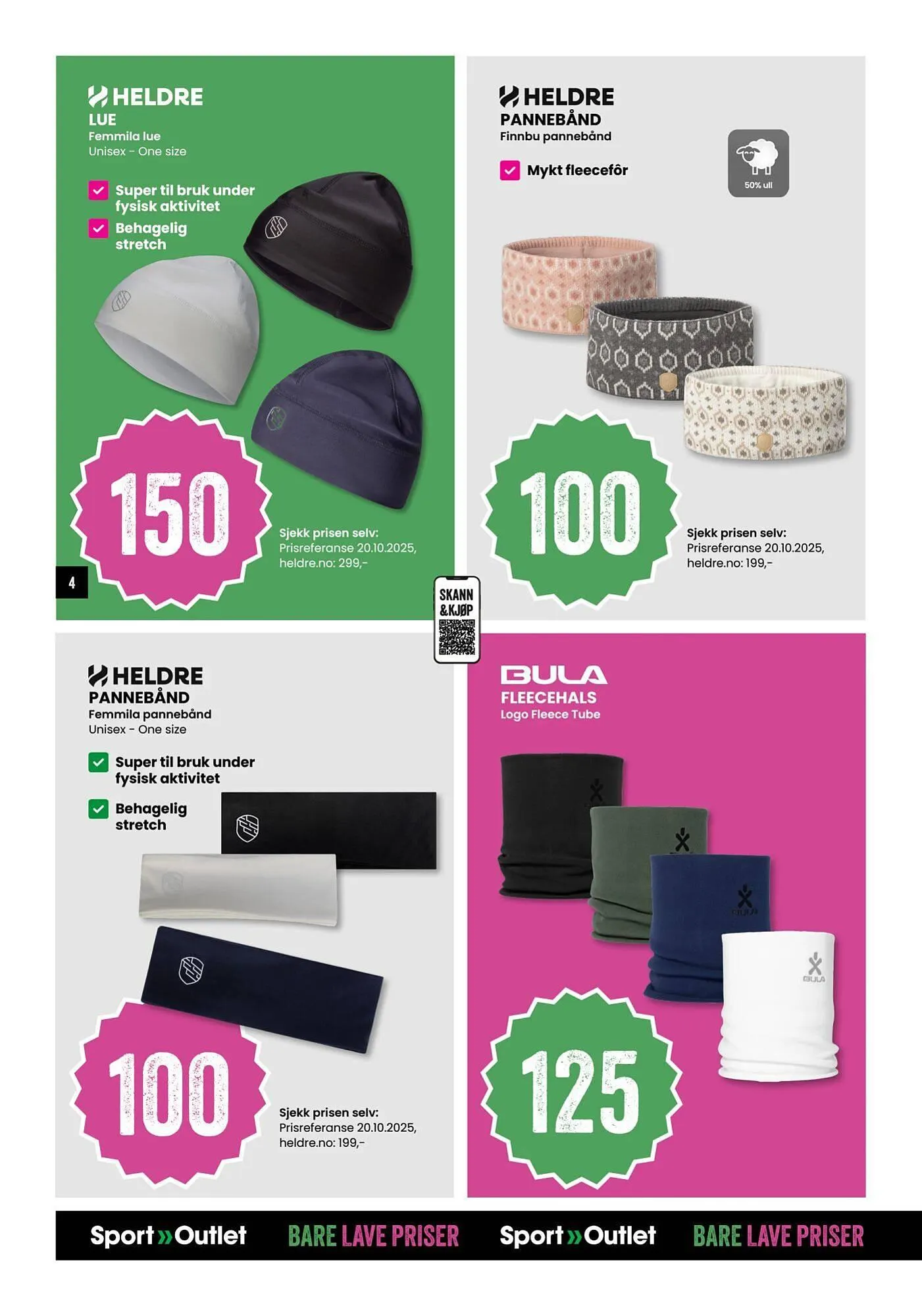 Sport Outlet kundeavis fra 4. november til 16. november 2025 - kundeavisside 4