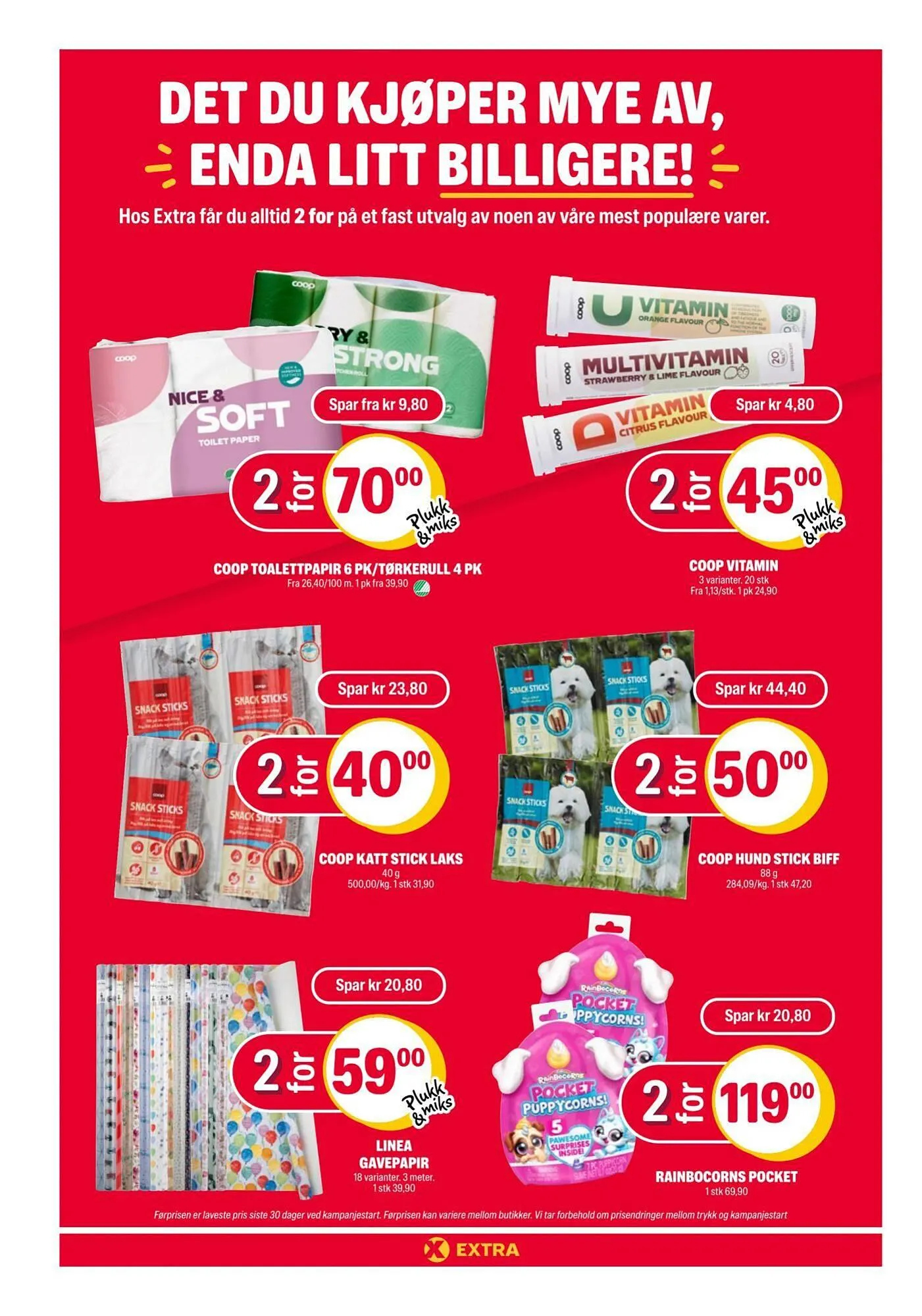 Coop Extra kundeavis fra 8. desember til 14. desember 2025 - kundeavisside 24