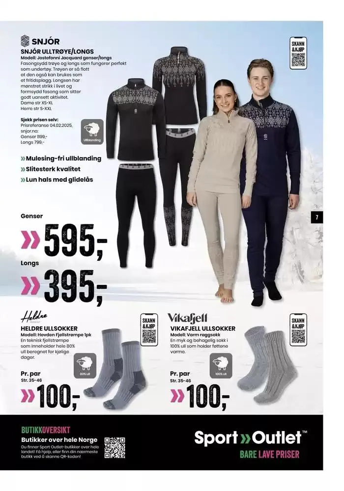 Folder Sport Outlet fra 21. februar til 7. mars 2025 - kundeavisside 7
